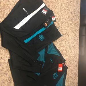 Nike Barcelona Soccer set. NWT Youth Large.